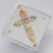 Superb 3.66ct diamond cut jewelers Sapphire set