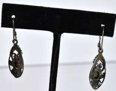 Set Of 2 Pairs Of Sterling Silver Earrings