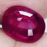 Decadent 3.68ct top blood red Ruby