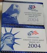 2 sets:  2004 PRF State Qtrs & 2004 PRF Set  NOTE: The US Mint is now charging $32 for current non-Silver PROOF Sets.