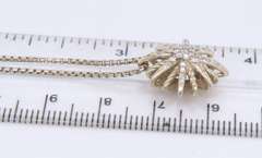 David Yurman Starburst Pendant on Chain