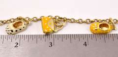 Darling Charm Bracelet in 14K Yellow Gold