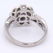 Wonderful White Gold opal and Diamond Cocktail Ring