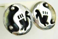 Coro by Hector Aquilar Diorama Sterling Pin & Earrings