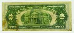 1928-F Red Seal $2 Bill