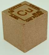 1.5 Inch Element Cube 1 lb .999 Fine Copper (One Pound - 16 oz) Bullion Bar