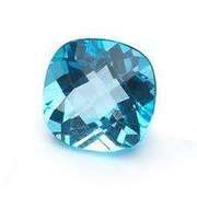 5MM CUSHION BLUE TOPAZ LOOSE GEMSTONE