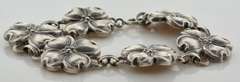 Silver Flower Bracelet