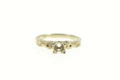14K Yellow Gold Vintage NOS 1950's Setting 5.25mm Engagement Ring