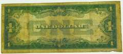 1926-A $1 Silver Certificate Blue Seal US Currency Note Bill