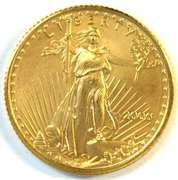 Superb Gem BU 2006 $5 American Gold Eagle coin
