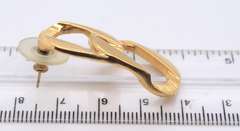 Set of Gold Plated Heavy Necklace with Matching Earrings