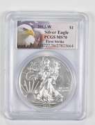 MS70 2013-W American Silver Eagle - First Strike - Graded PCGS