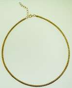Italian Sterling Silver 3mm Woven Chain