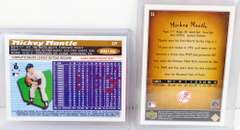2 Mickey Mantle Baseball Cards