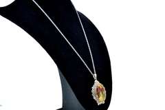 Necklace And 2 Pendant Set