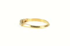 14K Yellow Gold Vintage NOS 1950's Setting Wedding Band Ring