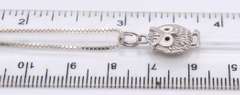 Lot of 2 Vintage Sterling Silver Necklaces