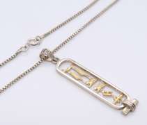 Vintage Sterling Silver Pendant on Chain