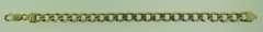 Italian Sterling Silver Solid Curb Link Bracelet