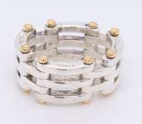 Tiffany & Co Two Tone Gate Link Band