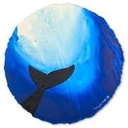 Deep Blue Dive - Original Signed Painting by Wyland