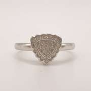 14kt White Gold & Diamond Ring