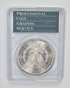 MS65 1880-S Morgan Silver Dollar - Graded PCGS