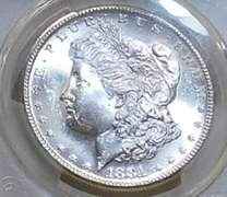 1881-S Morgan Dol PCGS MS-63