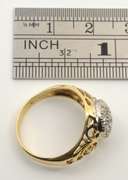 Cute Little Diamond Cluster Ring