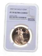 PF70 UCAM 1997-W $50 American Gold Eagle - Graded NGC