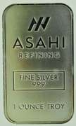 Asahi 1 oz .999 Fine Silver Bar
