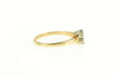 14K Yellow Gold 4.5mm Engagement Setting Vintage NOS 1950's Ring