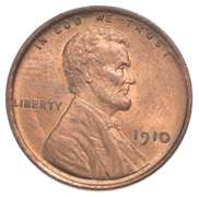 1910 Lincoln Wheat Cent