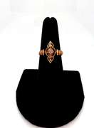 Exotic 18kt Yellow Gold Diamond Ring