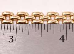 Brilliant Bar Link Bracelet in 14K Yellow Gold