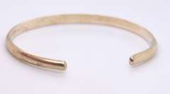Vintage Sterling Silver Small Cuff Bangle