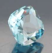 Brilliant 2.66ct cushion cut Swiss blue Topaz