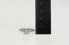 14K White Gold 0.94 Ctw Disney Tinkerbell Princess Diamond Ring