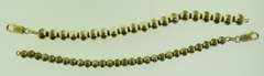 Italian Sterling Silver Ball Tennis Bracelet Lot