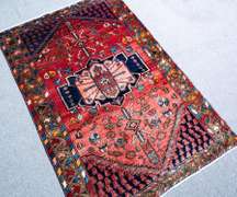 Semi Antique Persian Hamedan 4.8x6.9