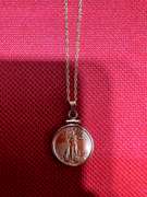 2021 1/10 0Z AMERICAN EAGLE $5 GOLD COIN 14K PENDANT
