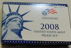 2008 PROOF Set w/State Qtrs  w/ Pres Dols