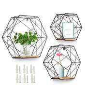 Hexagon Wall Mounted Shelf Nordic Storage Rack