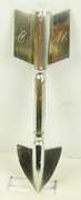Early Large Heavy Sterling Silver Arrow Pin