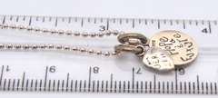 925 Sterling Silver a Hope and Future Pendant on Chain