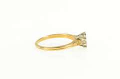 14K Yellow Gold 4.9mm Vintage NOS 1950's Engagement Setting Ring