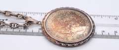 Vintage Juliana Regina 1975 Coin Pendant on Fancy Chain