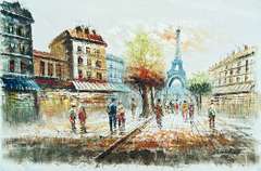 ONE OF A KIND BEAUTIFUL PAINTING ON CANVAS