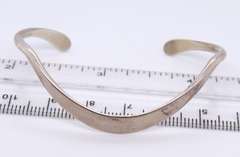 Lot of 2 Vintage Sterling Silver Cuff Bangles
